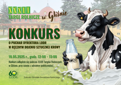 konkurs - podczas XXXII Targów Rolniczych w Gliśnie