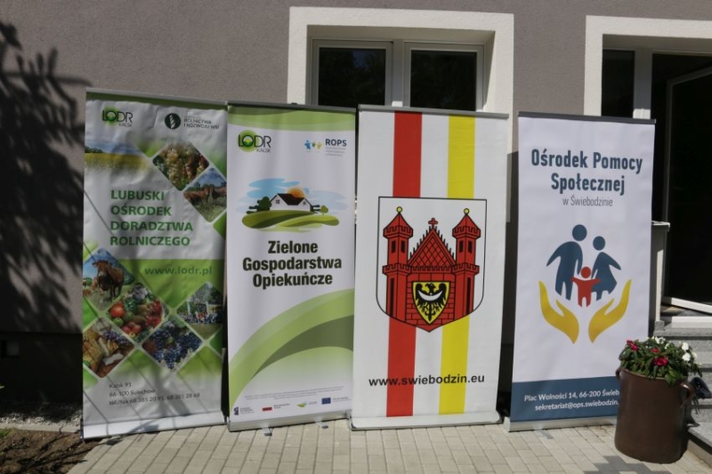 Zielone gospodarstwa opiekuńcze - zupełnie nowa inicjatywa w Lubuskiem. Jordanowo otwarcie gospodarstwa opiekuńczego