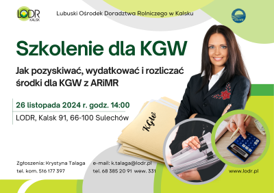 Jak pozyskiwać, wydatkować i rozliczać środki dla KGW z ARiMR