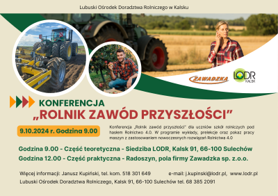 Konferencja „Rolnik zawód przyszłości”