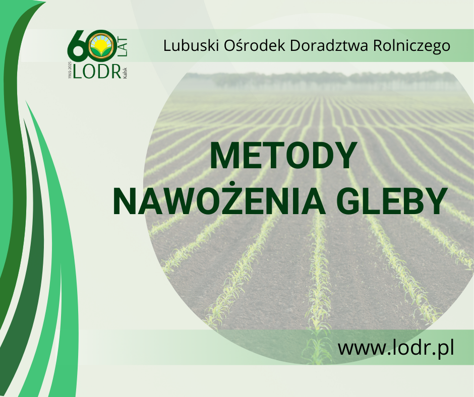 METODY NAWOŻENIA GLEBY 