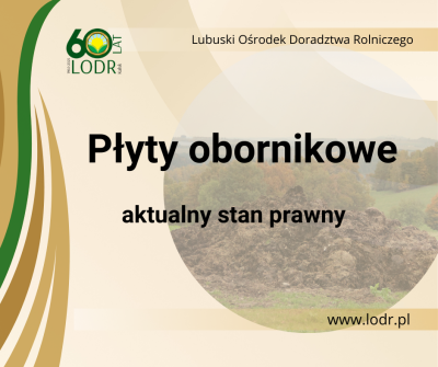 Płyty obornikowe