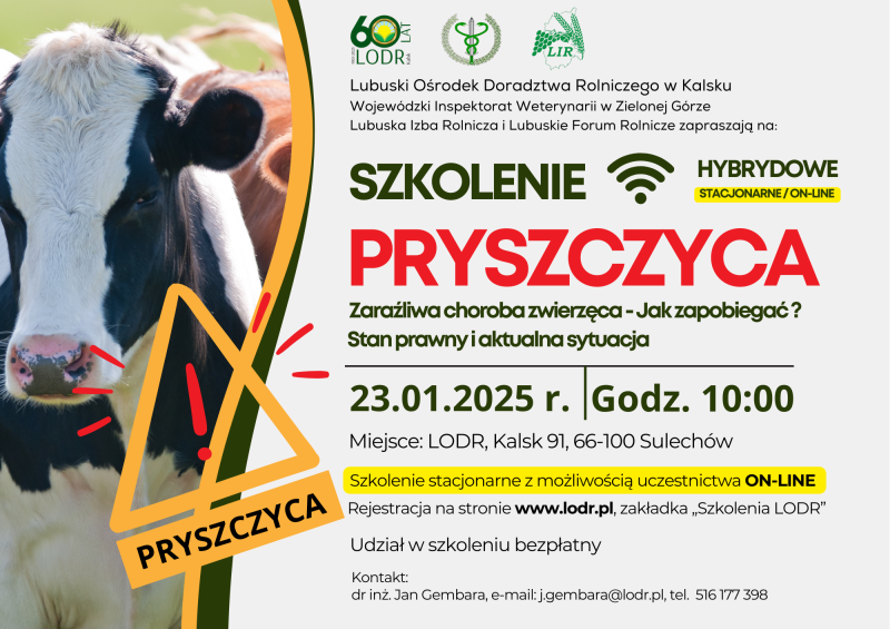 PRYSZCZYCA - SZKOLENIE 