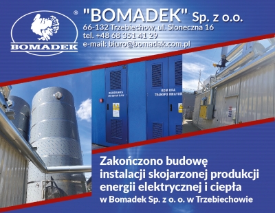 Ważny projekt firmy BOMADEK zakończony (Tekst sponsorowany)