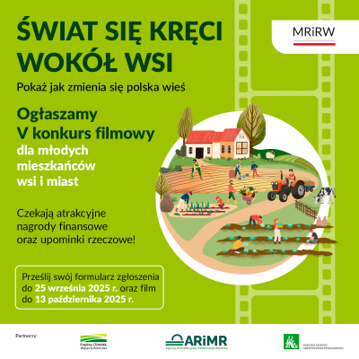 Konkurs filmowy „Świat się kręci wokół wsi”