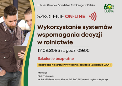 Wykorzystanie systemów wspomagania decyzji w rolnictwie