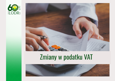 Zmiany w podatku VAT